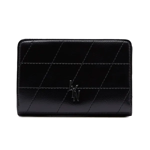 Ví Nữ Lyn Thunder Semi Wallet - Black LL25FWS016 Màu Đen
