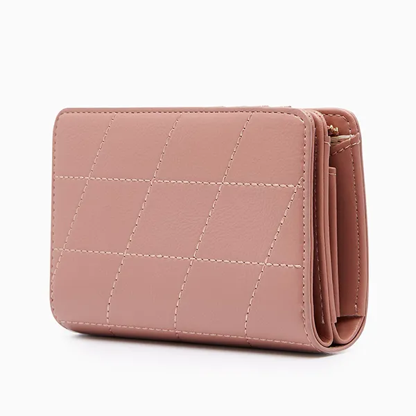 Ví Nữ Lyn Thunder Semi Wallet - Nude LL25FWS016 Màu Hồng Nude