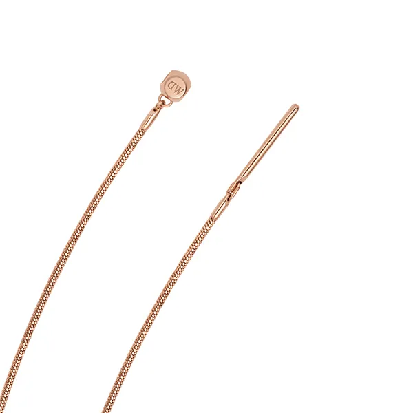 Vòng Đeo Tay Daniel Wellington Charm Snake Bracelet RG 185mm DW00400394 Màu Vàng Hồng