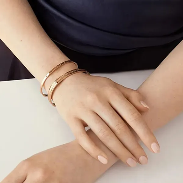 Vòng Đeo Tay Daniel Wellington Elan Bracelet M DW00400140 Màu Vàng Hồng Size 165mm