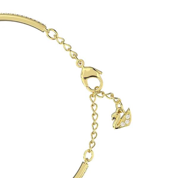 Vòng Đeo Tay Nữ Swarovski Generation Bangle White, Gold-Tone Plated 5636585 Màu Vàng Gold