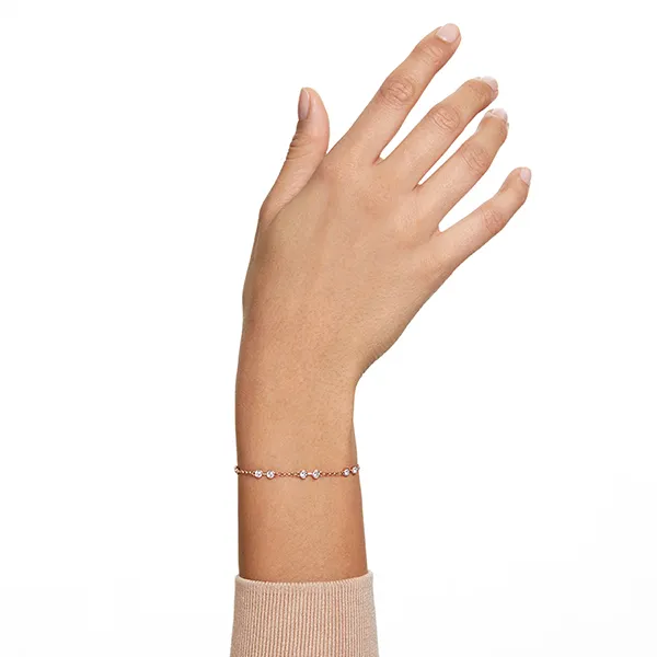 Vòng Đeo Tay Nữ Swarovski Remix Collection Strand 5664055 Màu Vàng Hồng