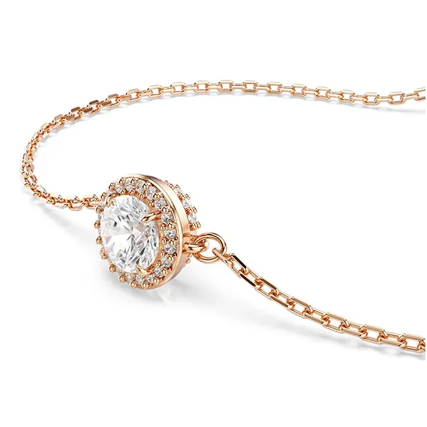 Vòng Đeo Tay Nữ Swarovski Una Angelic Bracelet 5636273 Màu Vàng Hồng