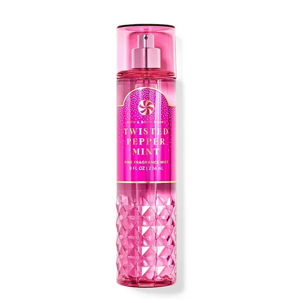 Xịt Thơm Toàn Thân Bath & Body Works Twisted Peppermint Fine Fragrance Mist 236ml