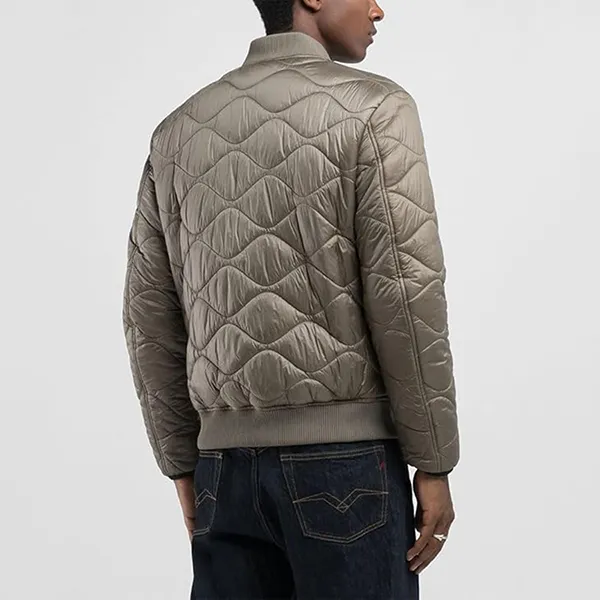 Áo Khoác Bomber Nam Replay Jacket M8400 606 Màu Khaki Size M