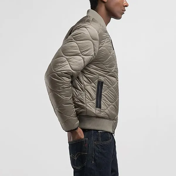 Áo Khoác Bomber Nam Replay Jacket M8400 606 Màu Khaki Size M