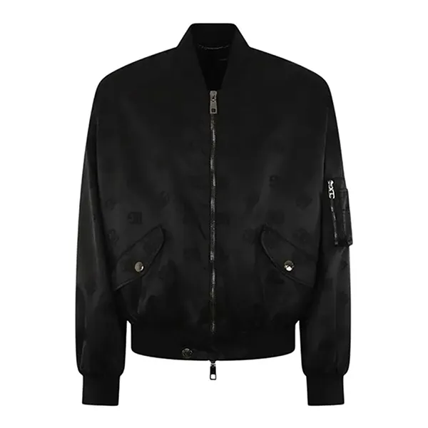 Áo Khoác Dolce & Gabbana D&G Heren Sicily Jacket Logo In Black G9XQ9T FJSB7 N0000 Màu Đen Size 44