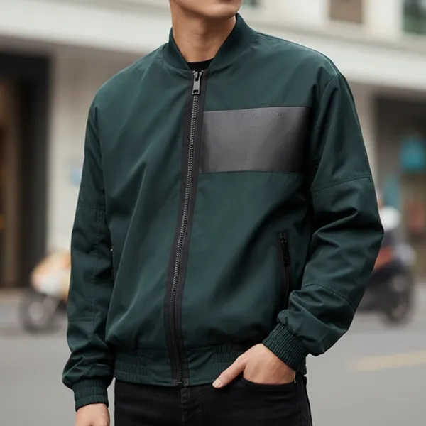 Áo Khoác Nam Armani Exchange 3RZB13 ZN99Z 1882 Màu Xanh Green Size XS