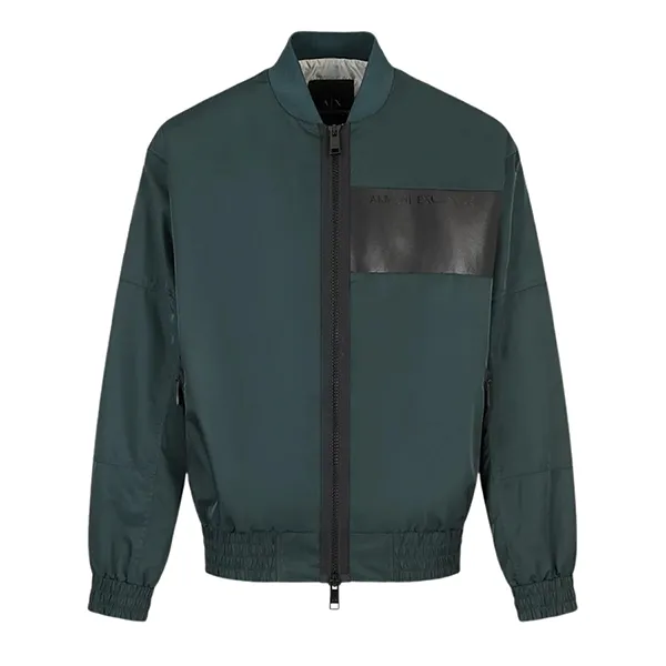 Áo Khoác Nam Armani Exchange 3RZB13 ZN99Z 1882 Màu Xanh Green Size XS