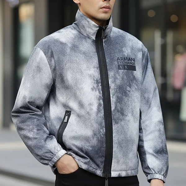 Áo Khoác Nam Armani Exchange 6RZB30 ZNKPZ 21CS Màu Xanh Navy Size XS