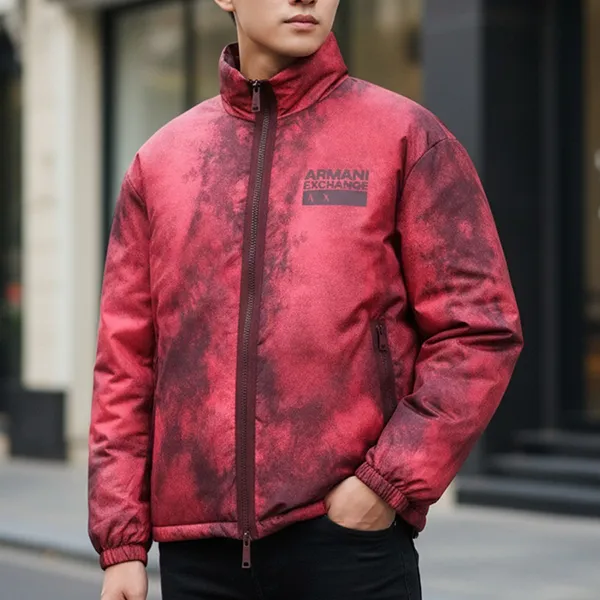 Áo Khoác Nam Armani Exchange 6RZB30 ZNKRZ 44AF Màu Đỏ Size S