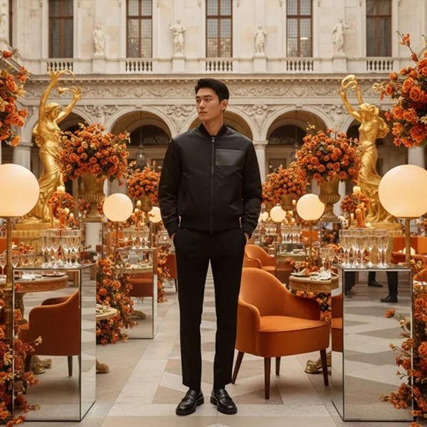 Áo Khoác Nam Armani Exchannge Bomber 3RZB13 ZN99Z 1200 Màu Đen Size XS