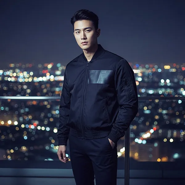 Áo Khoác Nam Armani Exchannge Bomber 3RZB13 ZN99Z 1200 Màu Đen Size XS