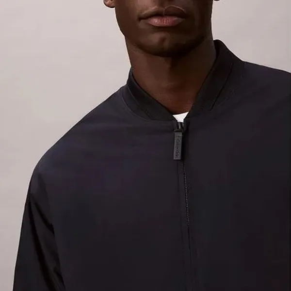 Áo Khoác Nam Calvin Klein CK Matte Classic Bomber Jacket 4LC513G - 410 Màu Xanh Navy Size XS
