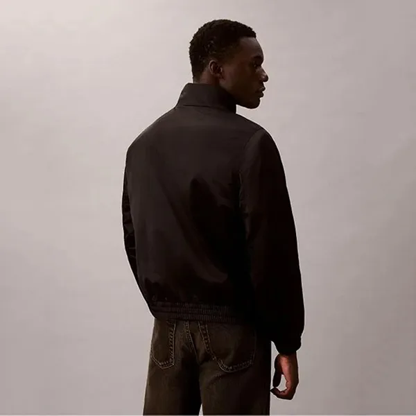 Áo Khoác Nam Calvin Klein CK Padded Zip Mock Neck Jacket 4RC516G - 001 Màu Đen Size XS