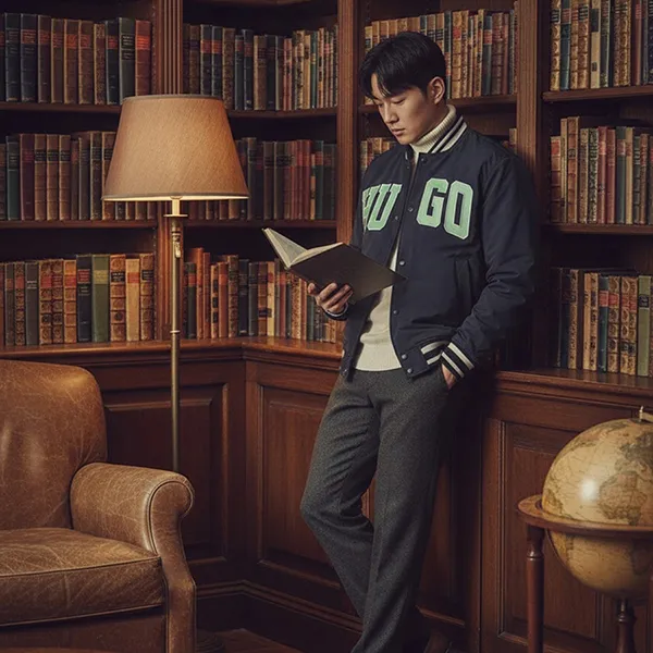 Áo Khoác Nam Hugo Boss Hugo25999 Màu Xanh Navy Size S