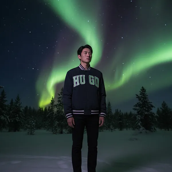 Áo Khoác Nam Hugo Boss Hugo25999 Màu Xanh Navy Size S