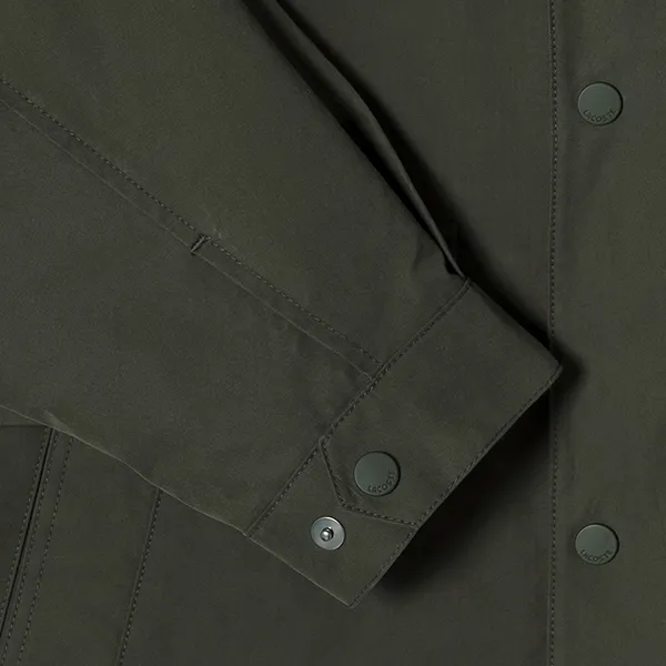 Áo Khoác Nam Lacoste LCT BH247E - L7A Màu Xanh Rêu Size 48