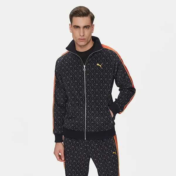 Áo Khoác Nam Puma Mikina Road To Unity T7 629595 Tmavomodrá Regular Fit 629555 Màu Xanh Size S