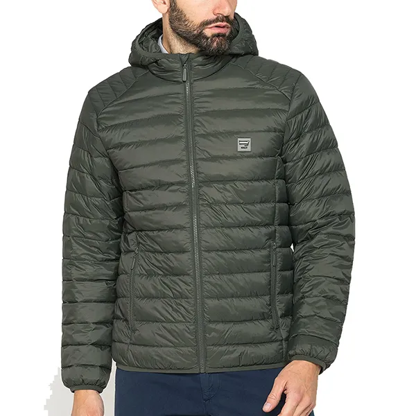 Áo Khoác Phao Lông Vũ Nam Carrera Jeans 408P1417A_799 Màu Xanh Green Size M