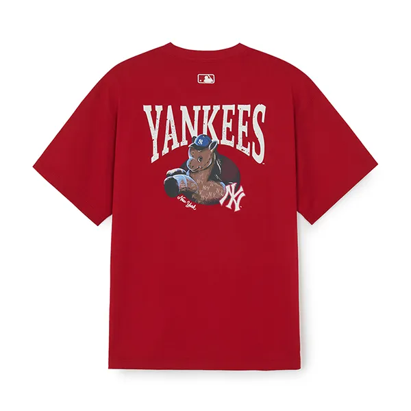 Áo Phông MLB New Year Horse Back Graphic T-shirt 3ATSQ0161-50RDD Màu Đỏ Size XS