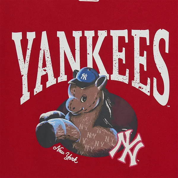 Áo Phông MLB New Year Horse Back Graphic T-shirt 3ATSQ0161-50RDD Màu Đỏ Size XS