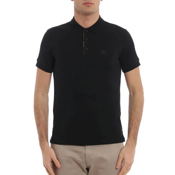 Áo Polo Nam Burberry Hartford Classic Black 8000913 Màu Đen Size XS