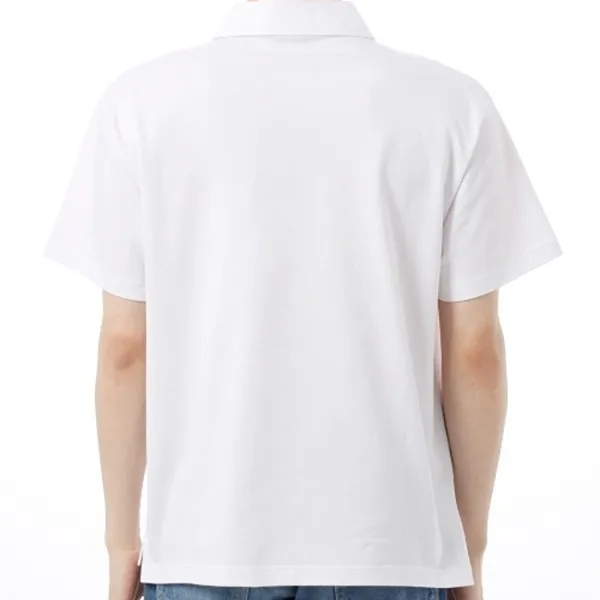 Áo Polo Nam Gucci Short Sleeved Pique Collar 806255 XJG14 9074 Màu Trắng Size XS