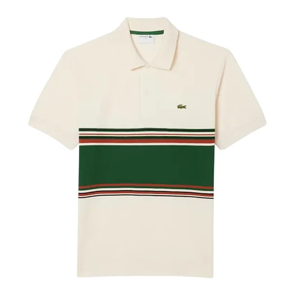 Áo Polo Nam Lacoste Classic Fit Striped PH5457 XFJ Phối Màu Size 3