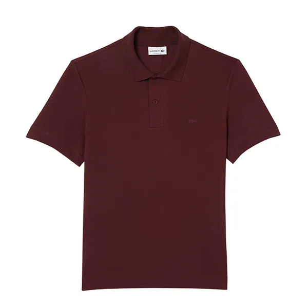 Áo Polo Nam Lacoste Movement Shirt Ultra Light Pique PH8361 BZD Màu Đỏ Mận Size 4