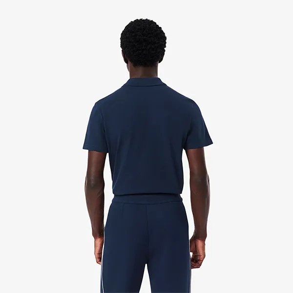 Áo Polo Nam Lacoste Regular Fit Logo Trim L.12.12 Polo Shirt PH9863 166 Màu Xanh Navy Size 3