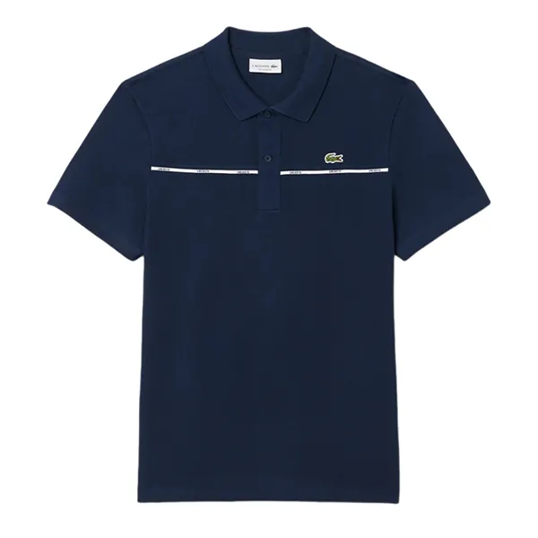 Áo Polo Nam Lacoste Regular Fit Logo Trim L.12.12 Polo Shirt PH9863 166 Màu Xanh Navy Size 3