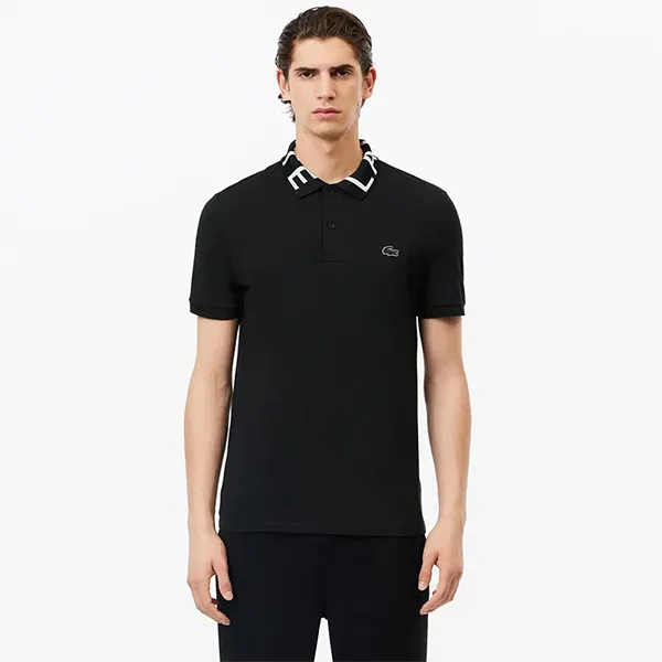 Áo Polo Nam Lacoste Slim Fit Movement Piqué PH7495 51 031 Màu Đen Size 4