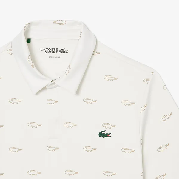 Áo Polo Nam Lacoste Ultra-dry DH5175 4KF Màu Trắng Size 3