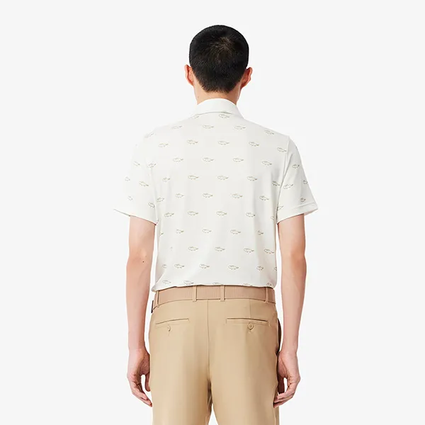 Áo Polo Nam Lacoste Ultra-dry DH5175 4KF Màu Trắng Size 3
