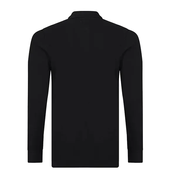 Áo Polo Nam Ralph Lauren Long-sleeved Slim Fit RA4685834 Màu Đen Size S