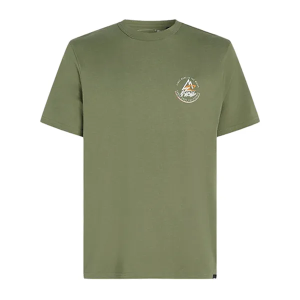 Áo Thun Nam O'Neill Trvlr Series Back Print Polygiene 2850194-16011 Màu Xanh Lá Size XS