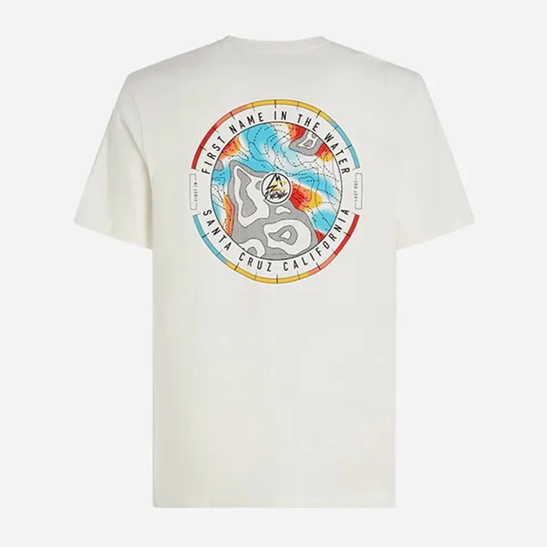 Áo Thun Nam O'Neill Trvlr Series Back Print Polygiene T-Shirt 2850194-11010 Màu Trắng Size S