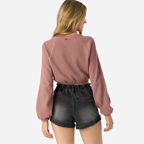 Áo Thun Tay Dài Nữ O'Neill Tour Crew FA4403005-BRL Màu Hồng Size XL