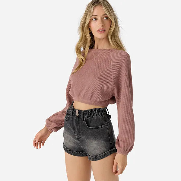 Áo Thun Tay Dài Nữ O'Neill Tour Crew FA4403005-BRL Màu Hồng Size XL