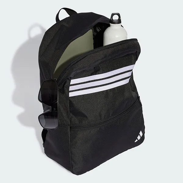 Balo Adidas Classic Striped Back-to-School Backpack JD9564 Màu Đen