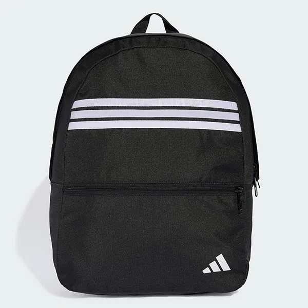 Balo Adidas Classic Striped Back-to-School Backpack JD9564 Màu Đen