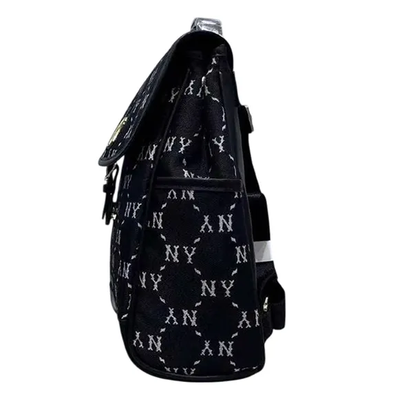 Balo MLB Diamond Monogram Jacquard New York Yankees 7ABKM046N-50BKS Màu Đen