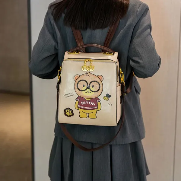 Balo Nữ Beibaobao S8368 6977374782631 Beige Màu Be