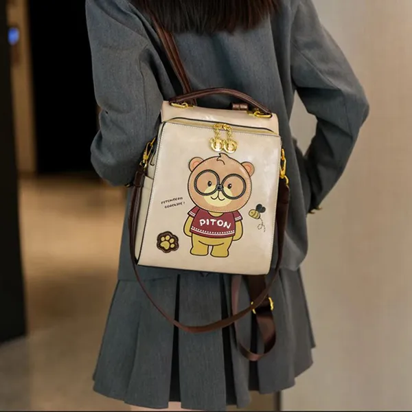 Balo Nữ Beibaobao S8368 6977374782631 Beige Màu Be