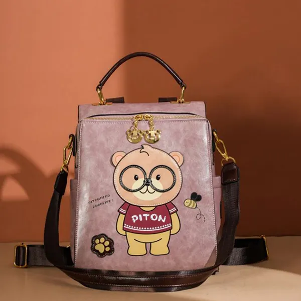 Balo Nữ Beibaobao Women's 6977374782648 Màu Hồng Nude