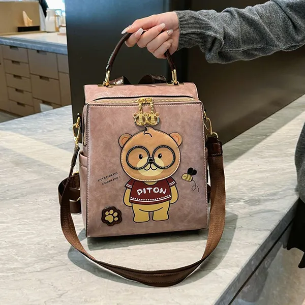 Balo Nữ Beibaobao Women's 6977374782648 Màu Hồng Nude