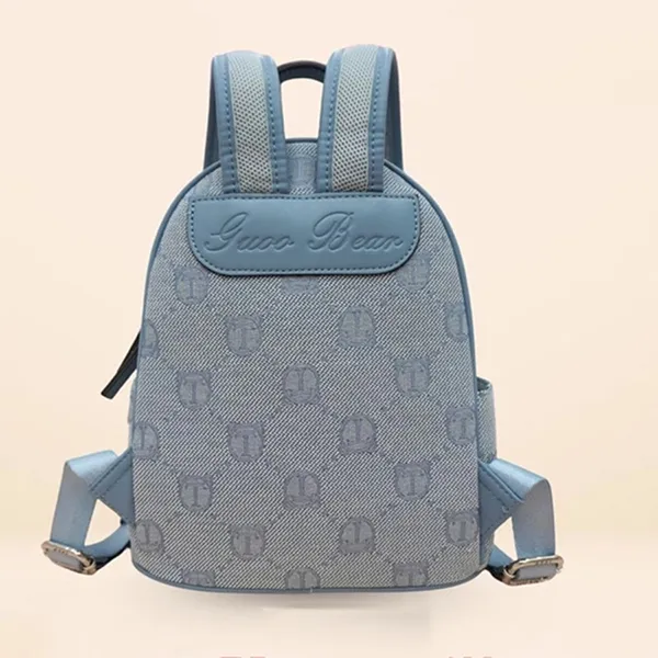 Balo Nữ Guoo Bear GU1181-17910 Màu Xanh Nhạt Size M