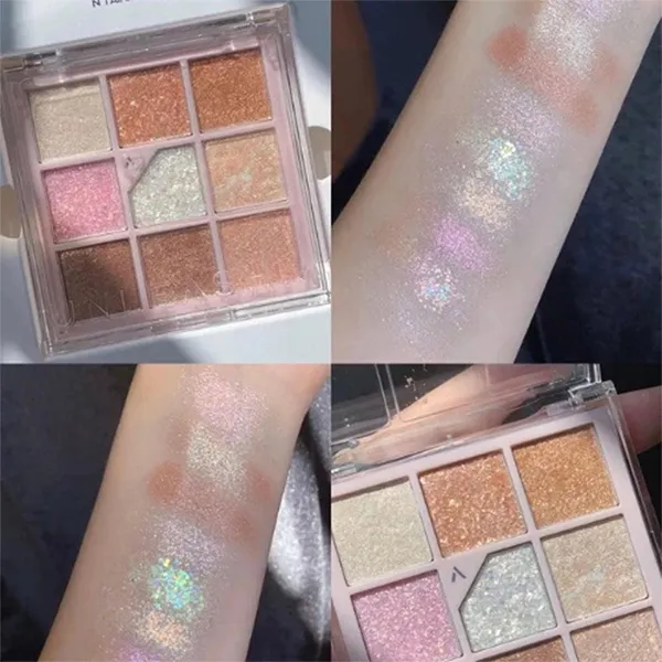 Bảng Phấn Mắt 9 Ô Unleashia Glitterpedia Eye Palette No.1 All Of Glitter
