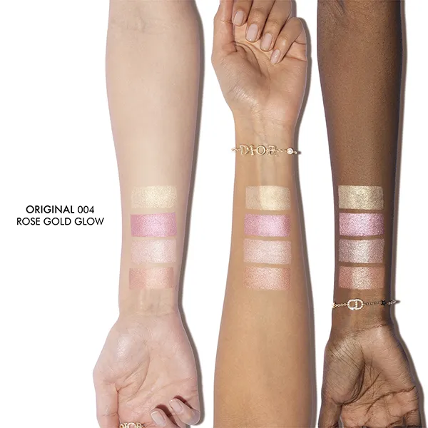 Phấn Bắt Sáng Dior Highlight 2025 Highlight Palette Backstage Glow Maximizer 004 Rose Gold Glow